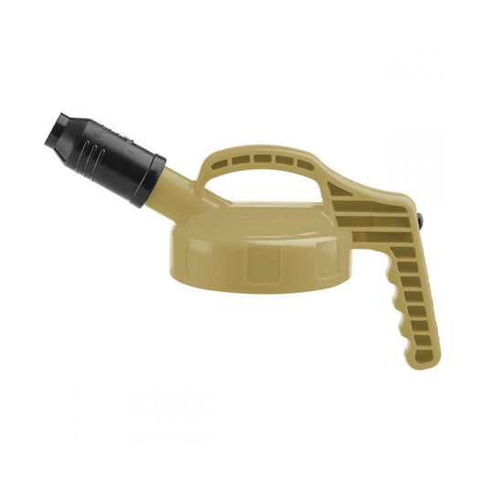 OilSafe® Stumpy Spout Lid – Beige (SKU: 100500)