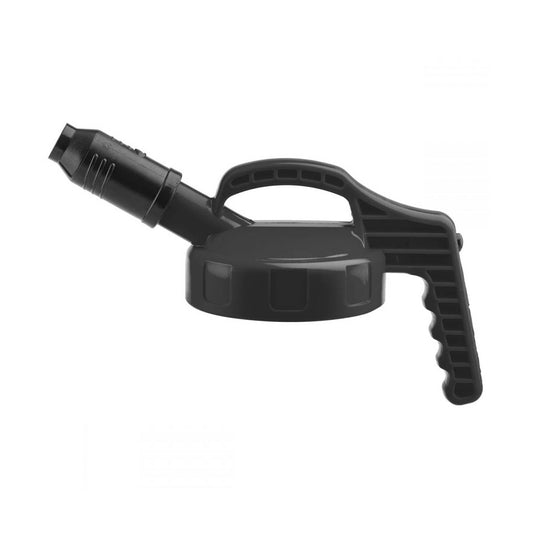 OilSafe® Stumpy Spout Lid – Black (SKU: 100501)