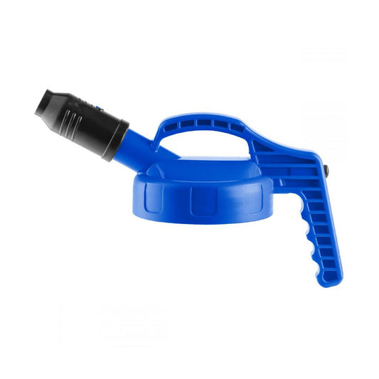 OilSafe® Stumpy Spout Lid – Blue (SKU: 100502)