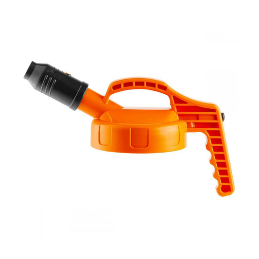 OilSafe® Stumpy Spout Lid – Orange (SKU: 100506)