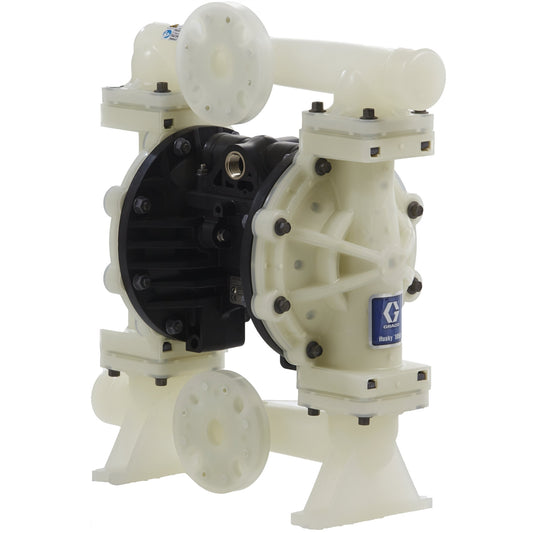 GRACO Husky 1050 PP (NPT) Pump, Center Flange, PP Center Section, PP Seats, CR Balls & CO Diaphragm (Part No. 649009)