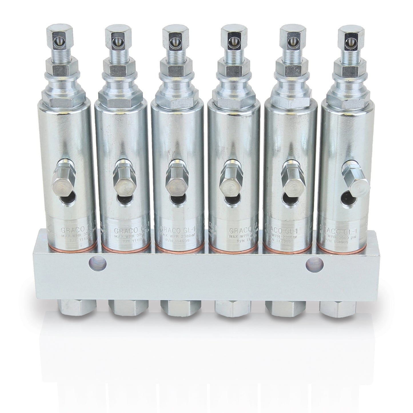 Graco 117206 GL-1 Grease Injectors - 6 Injectors and Manifold Innoflo Solutions