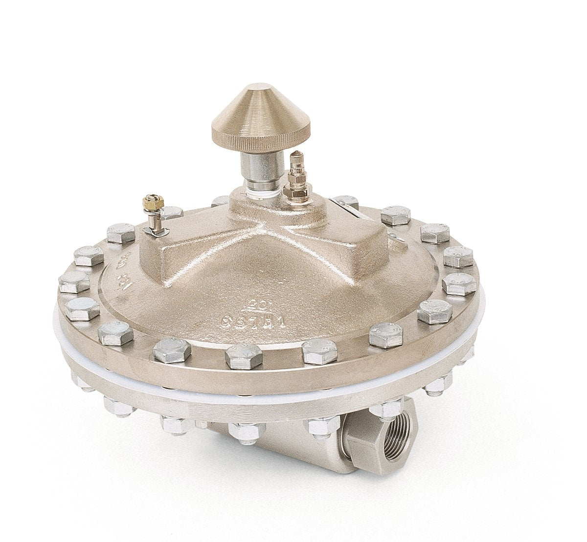 GRACO Medium Volume Surge Tank, Stainless Steel, Inlet/Outlet: 1 NPT(F) x 1-1/4 NPT(F) (Part No. 220157)