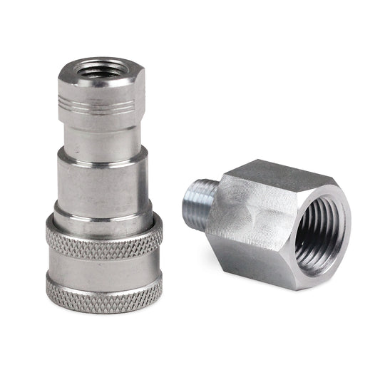 GRACO High Capacity Fill Coupler - 1/4 inch QD Female by 1/4 inch NPT Female (Part No. 121474)