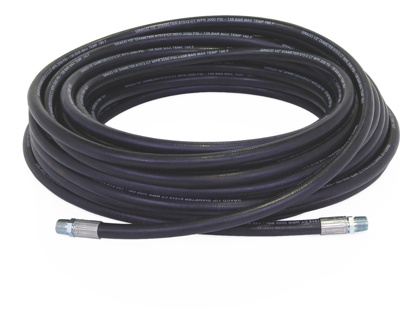 GRACO Replacement Oil Hose - 50 ft x 1/2 in (Part No. 26C122)