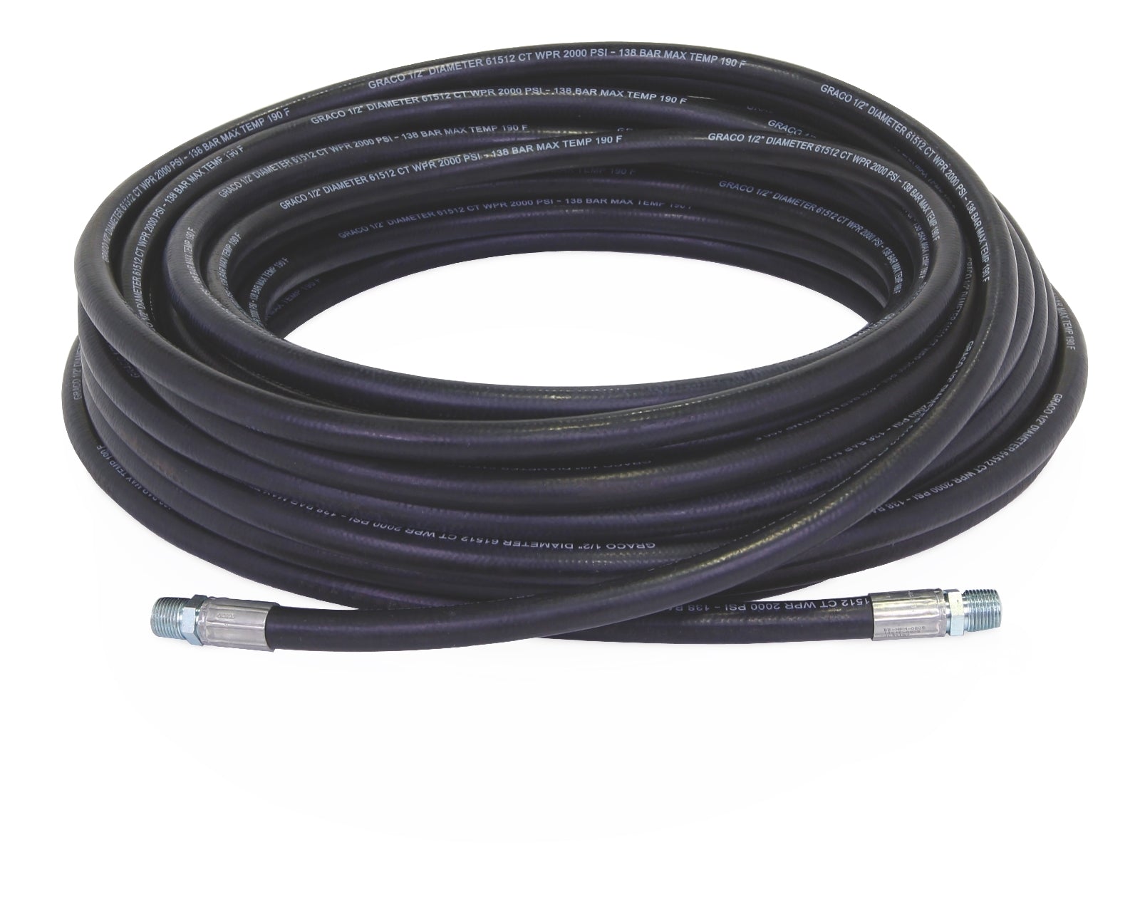 GRACO Replacement Oil Hose - 50 ft x 1/2 in (Part No. 26C122)