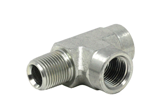GRACO Male Run Tee - 3/8 in. NPT Male x (2) 3/8 in. NPT Female (Part No. 128568)