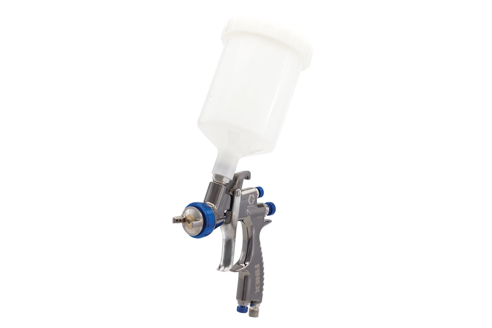 GRACO Finex Air Spray Gravity Feed Gun, HVLP, 0.055 in (1.4 mm) Needle/Nozzle (Part No. 289239)
