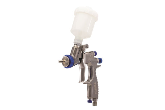 GRACO Finex Air Spray Gravity Feed Gun, Mini, HVLP, 0.055 in (1.4 mm) Needle/Nozzle Size (Part No. 289260)