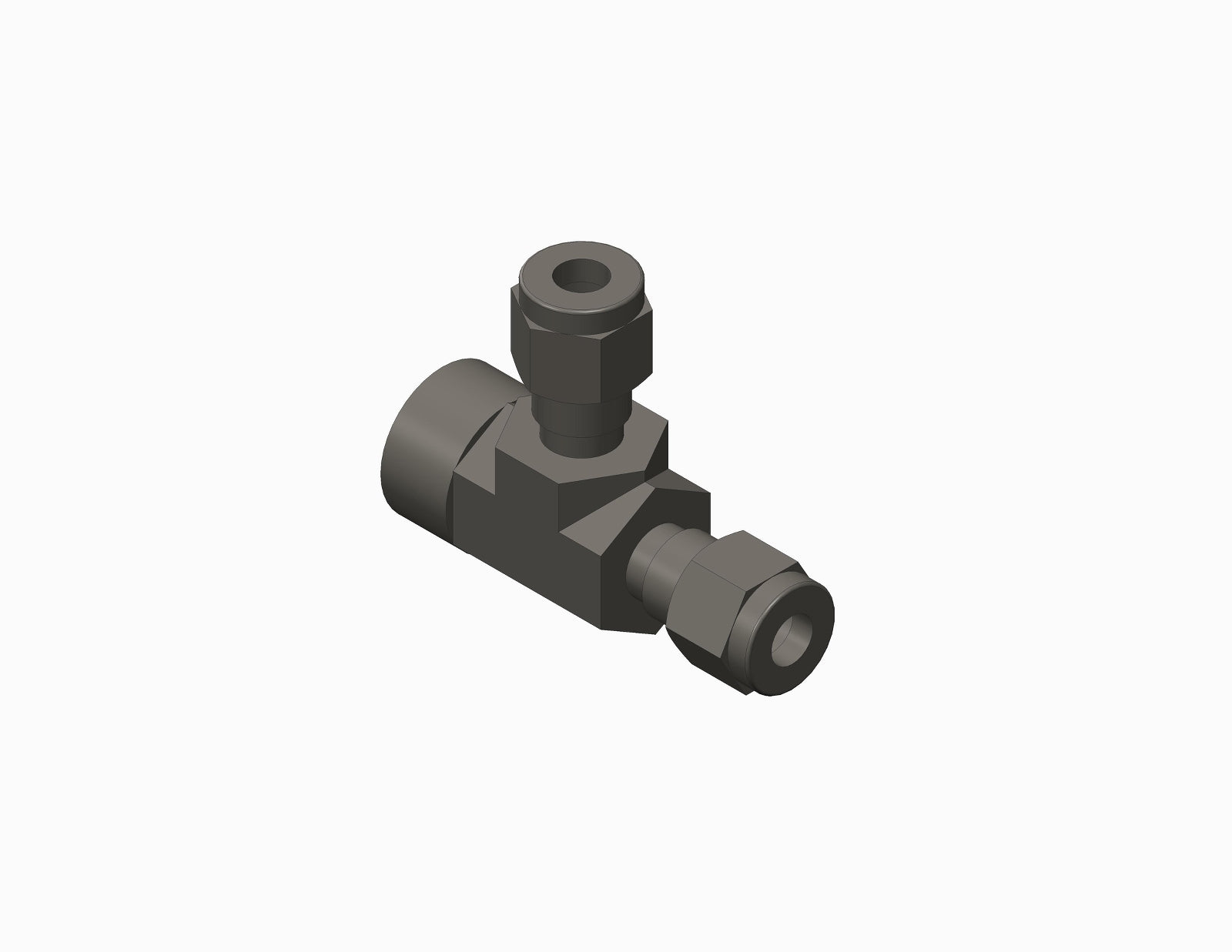 GRACO Fitting, Tee, 1/4NPTF X 1/4-1/4TUBE (Part No. 15901-00)