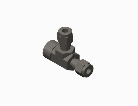 GRACO Fitting, Tee, 1/4NPTF X 1/4-1/4TUBE (Part No. 15901-00)