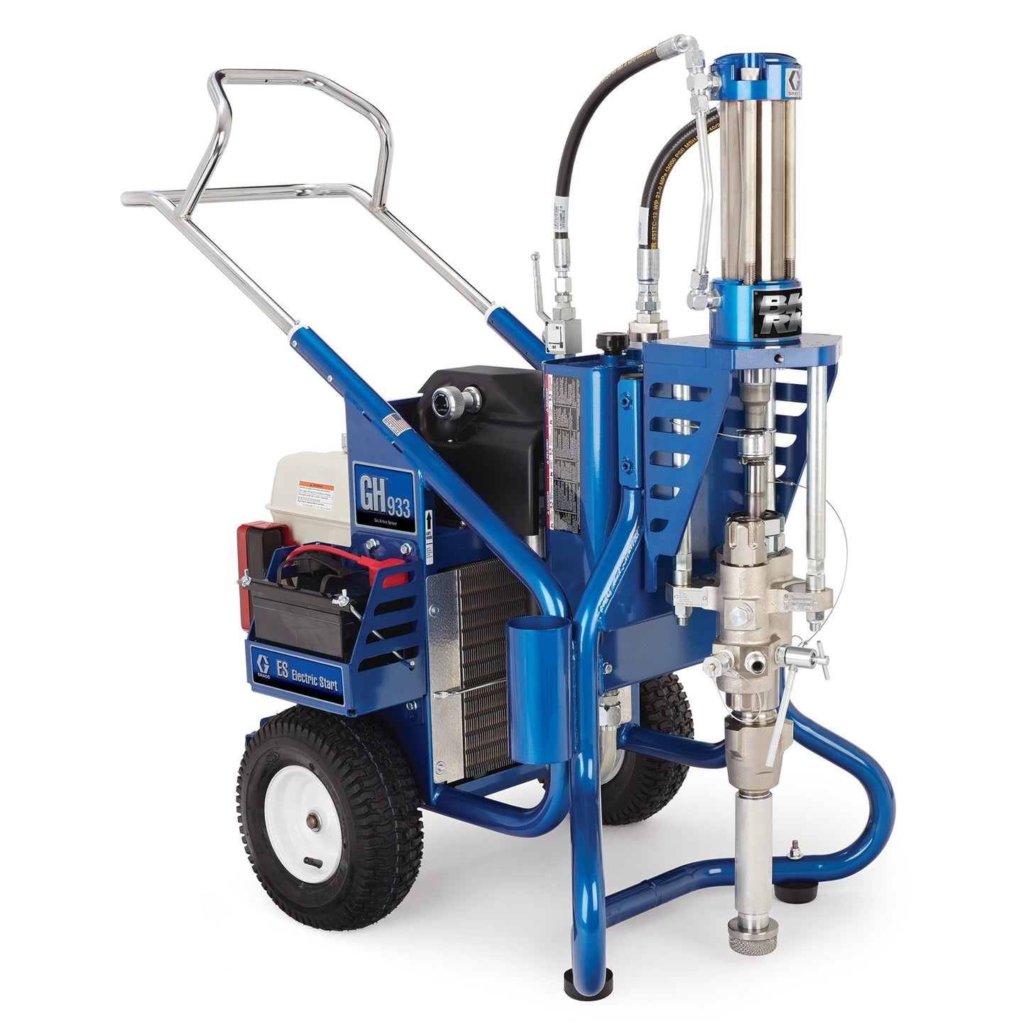 GRACO GH 933ES Hi Flo Big Rig Gas Hydraulic Sprayer, Big 250 (Part No. 17B488)