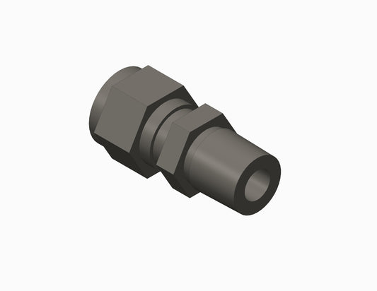 GRACO Fitting, Connector, 1/4 NPTM x 3/8T (Part No. 17597-02)