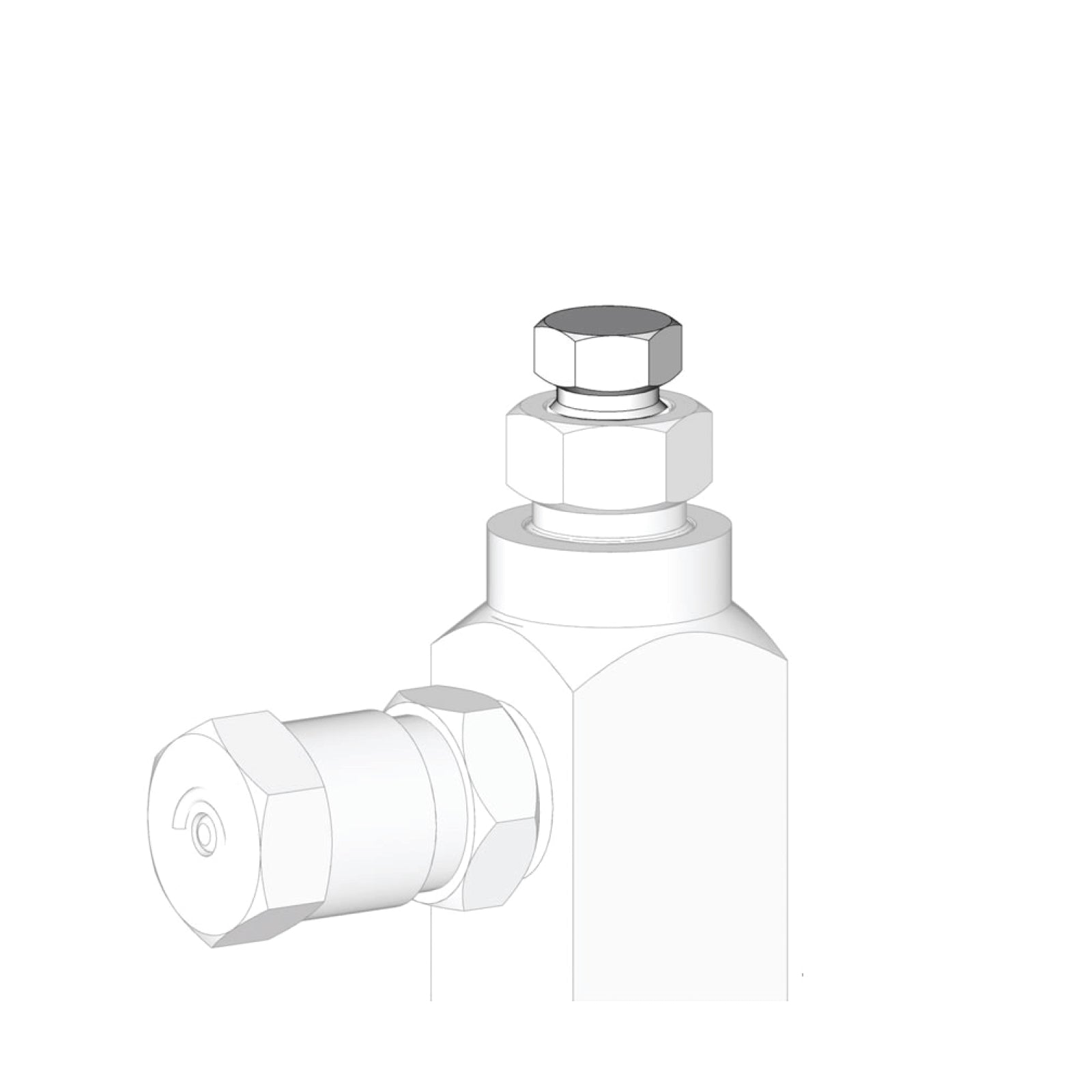GRACO Outlet Closure Plug, Stainless Steel for GL-32™, GL-33™, GL-42™, and GL-43™ Outlet Fittings (Part No. 17B783)