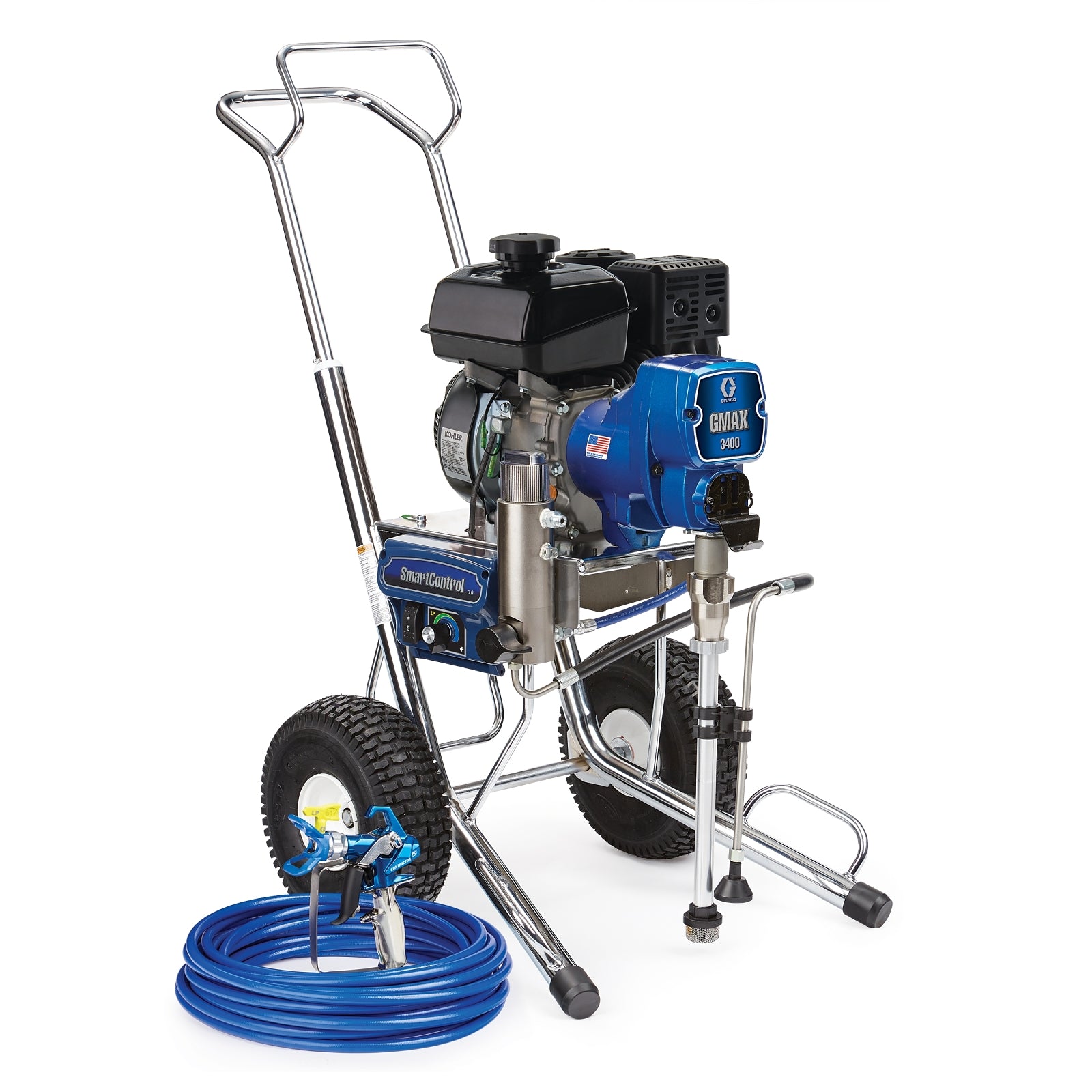 GRACO GMAX 3400 Standard Series Gas Airless Sprayer, Kohler (Part No. 17E825K)