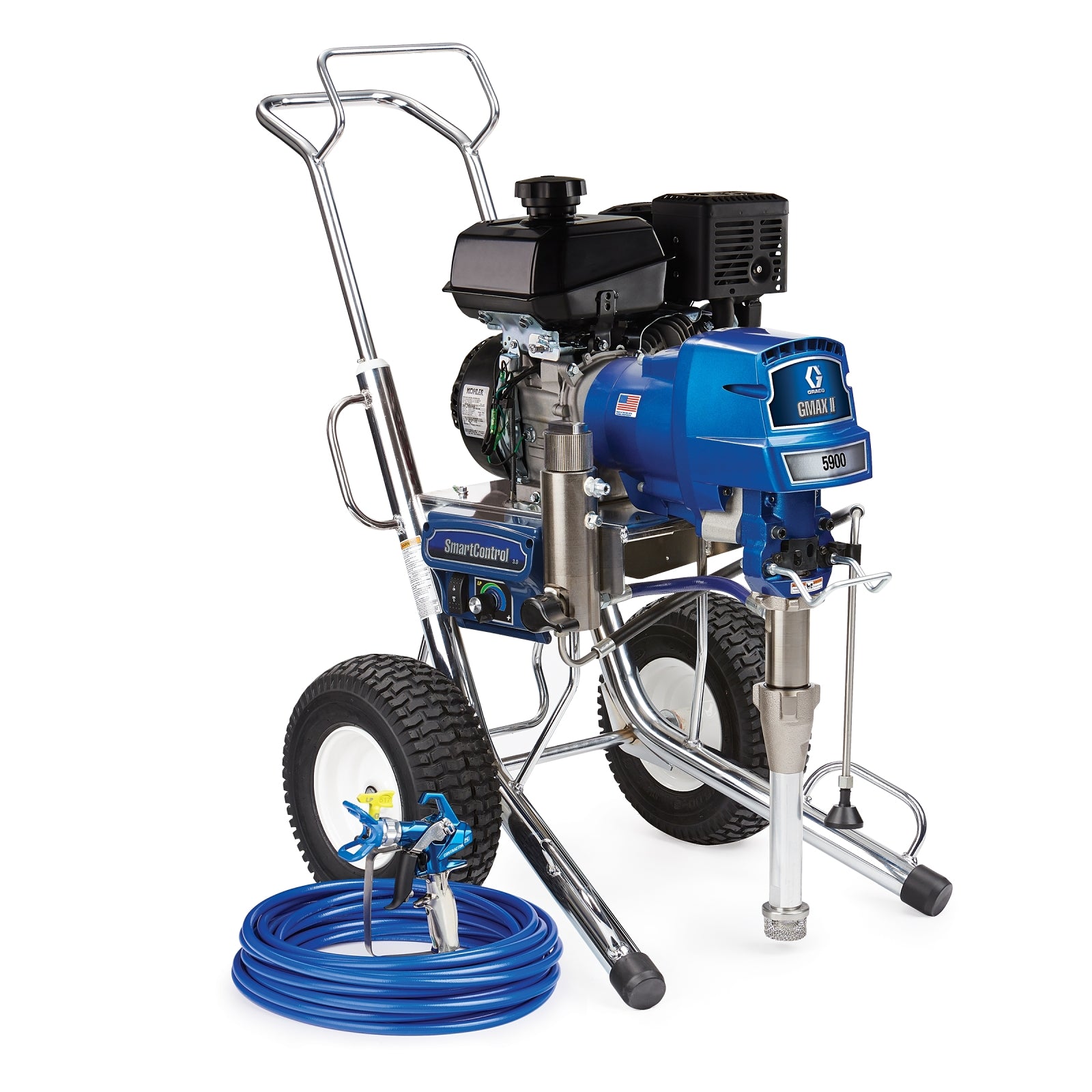 GRACO GMAX II 5900 Standard Series Gas Airless Sprayer, Hi-Boy, Kohler (Part No. 17E831K)