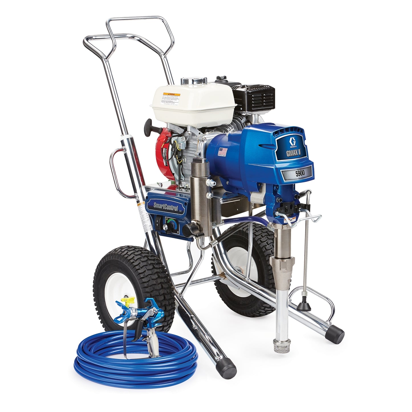 GRACO GMAX II 5900 Standard Series Gas Airless Sprayer, Hi-Boy (Part No. 17E831)
