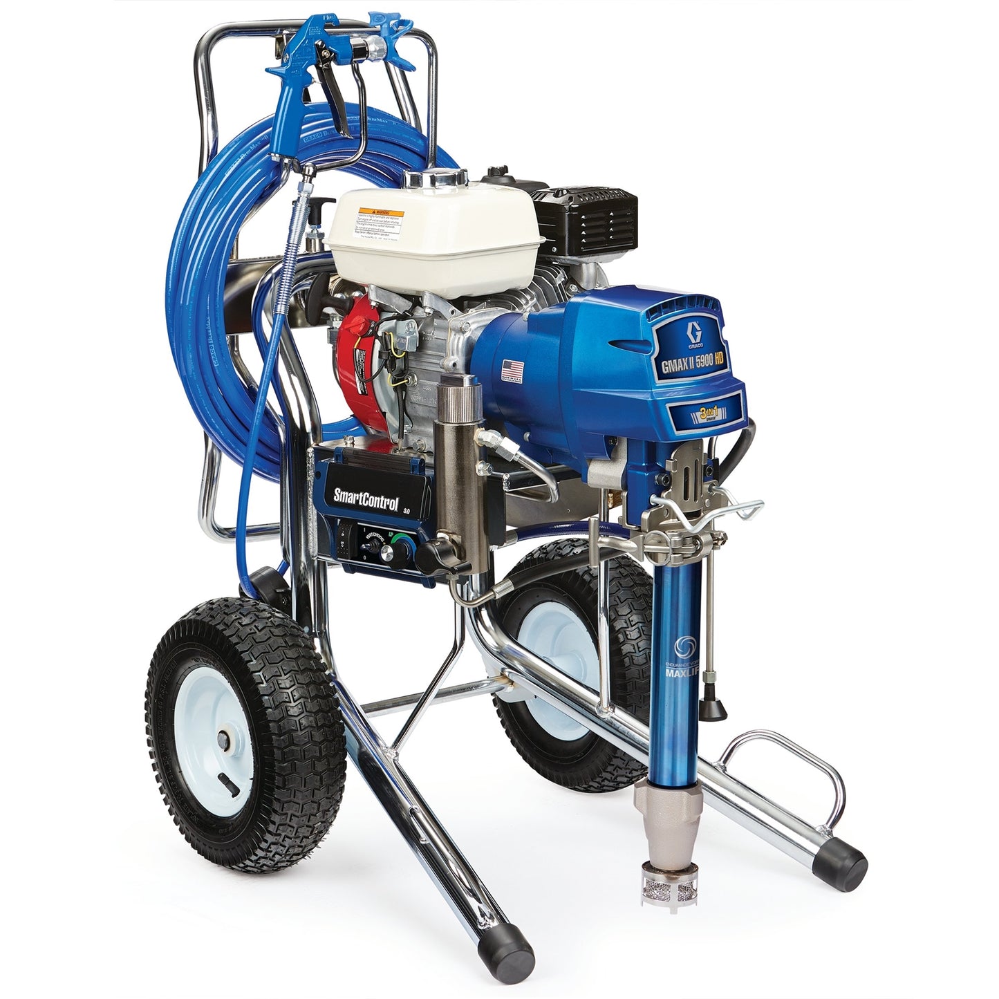 GRACO GMAX II 5900 HD 3-in-1 ProContractor Series Gas Airless Sprayer (Part No. 17E840)