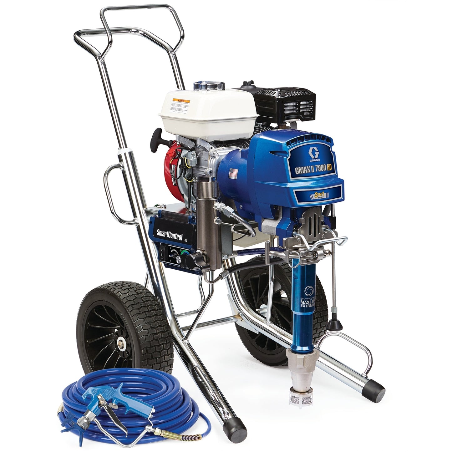GRACO GMAX II 7900 HD 3-in-1 IronMan Series Gas Airless Sprayer (Part No. 17E843)