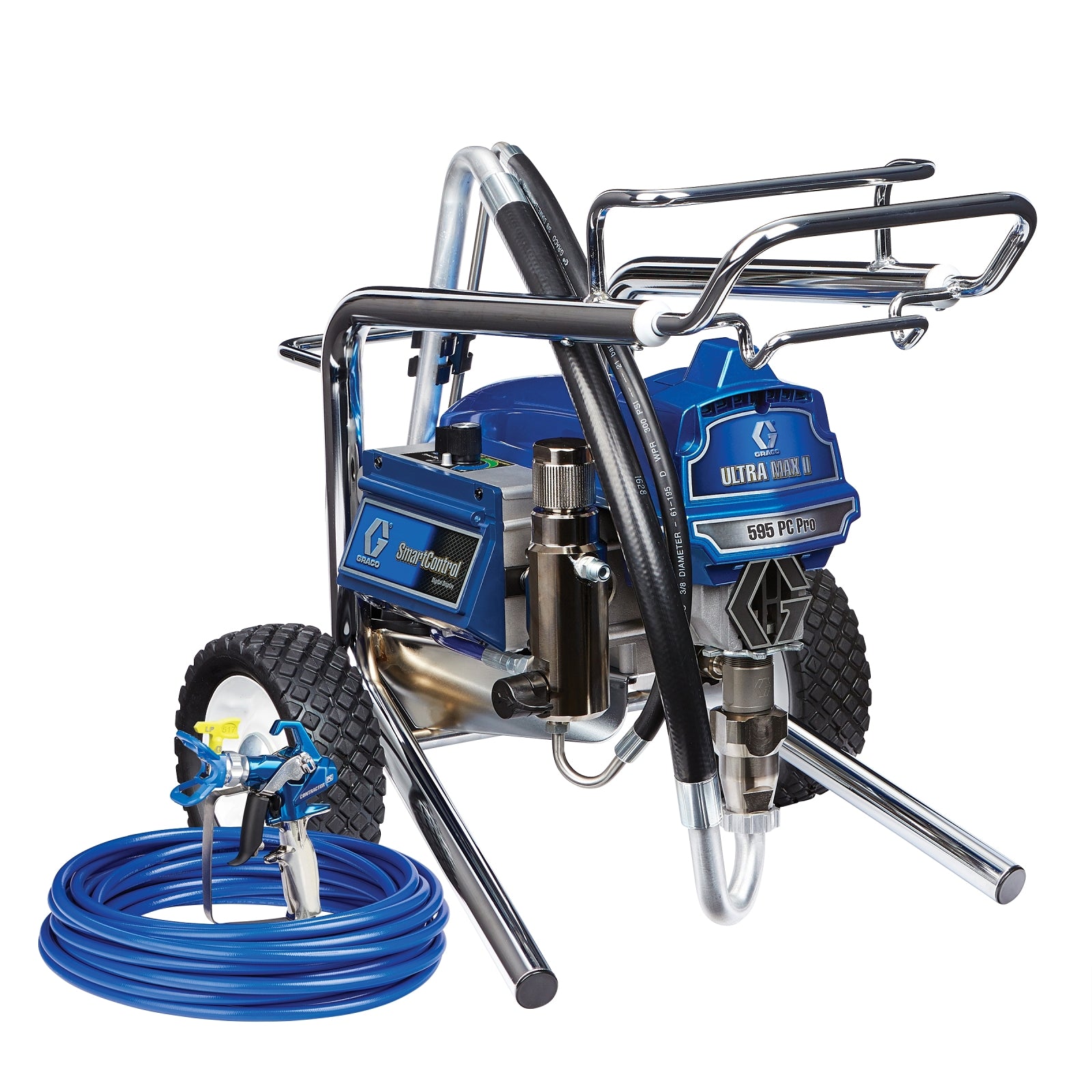 GRACO Ultra Max II 595 PC Pro Electric Airless Sprayer, Lo-Boy (Part No. 17E858)