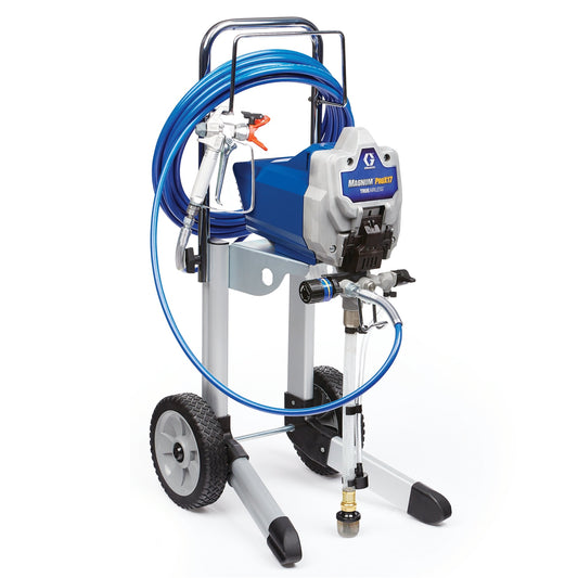 GRACO Magnum ProX17 Electric TrueAirless Sprayer, Cart (Part No. 17G178)