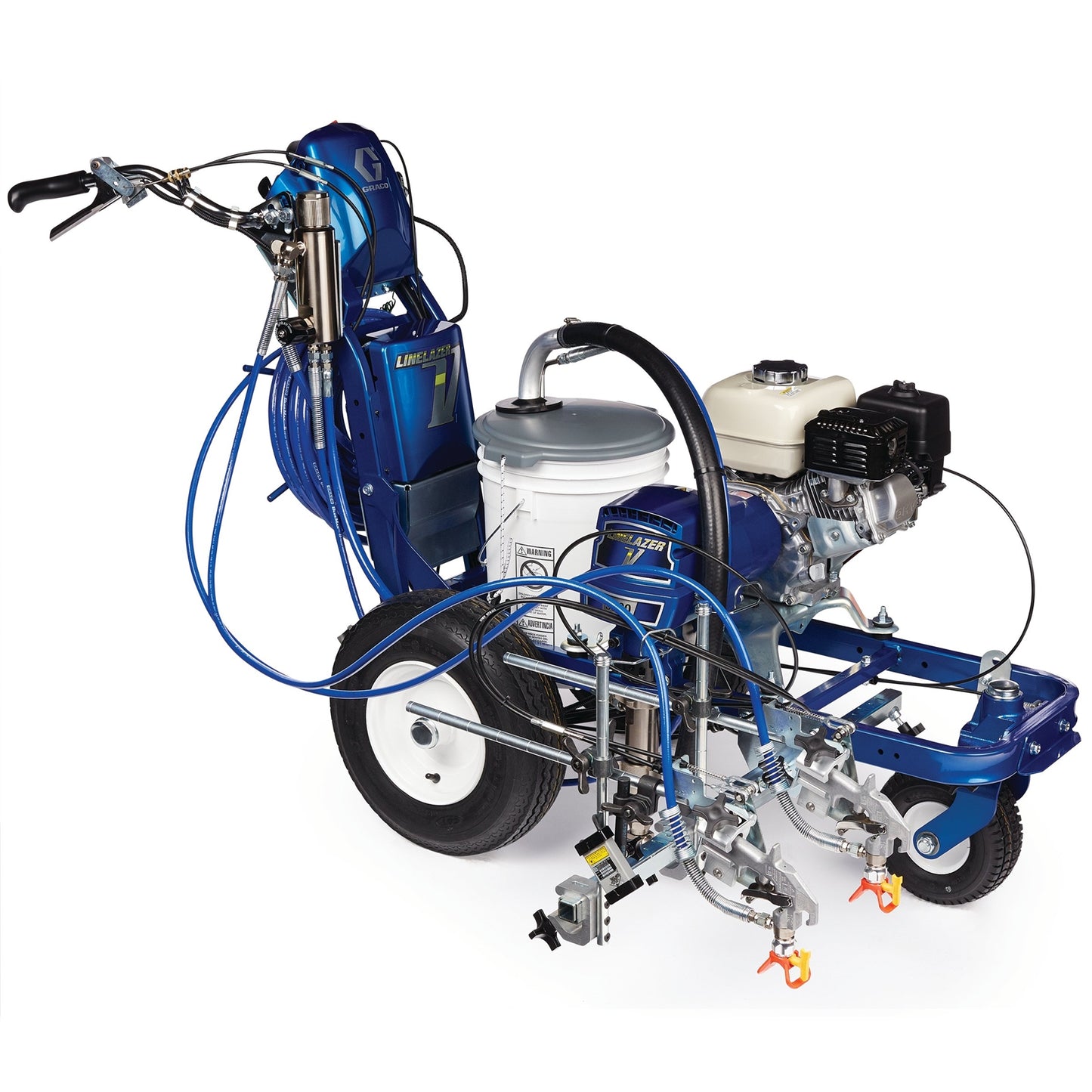 GRACO LineLazer V 5900 HP Automatic Series Gas Airless Line Striper, 1 Auto Gun, 1 Manual Gun (Part No. 17H457)