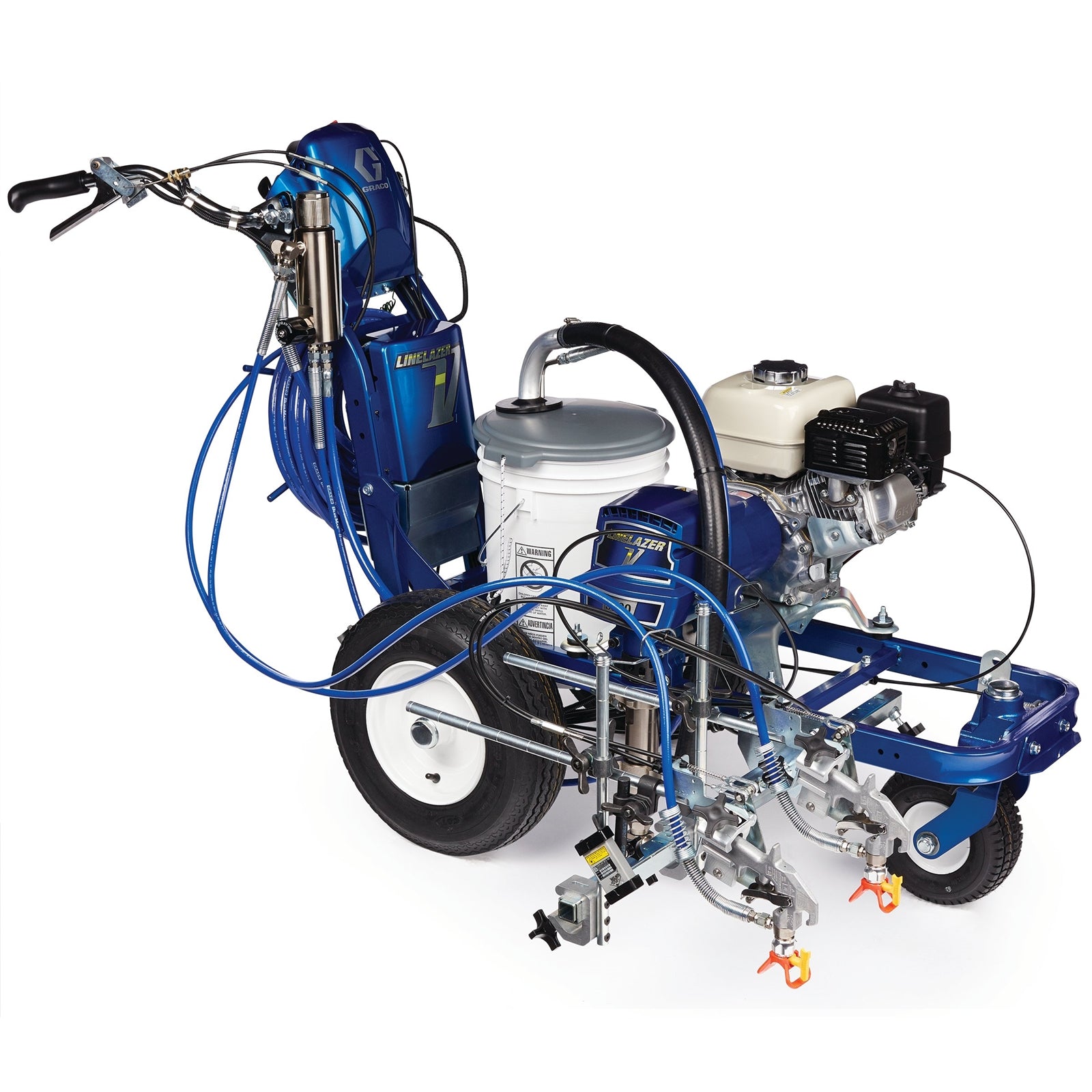 GRACO LineLazer V 5900 HP Automatic Series Gas Airless Line Striper, 1 Auto Gun, 1 Manual Gun (Part No. 17H457)