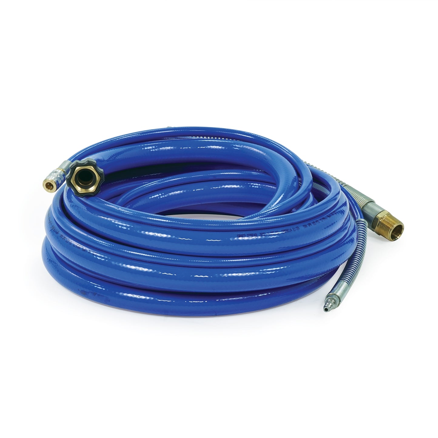 GRACO Blue Solid Heavy-Duty Texture Hose Kit, 1 in x 25 ft (Part No. 17L000)