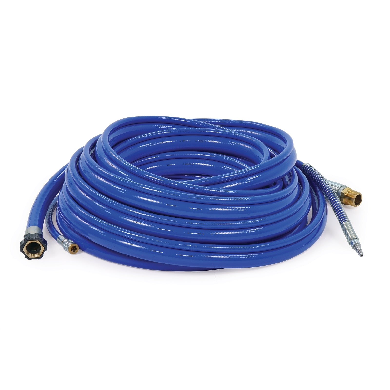 GRACO Blue Solid Heavy-Duty Texture Hose Kit, 1 in x 50 ft (Part No. 17L003)