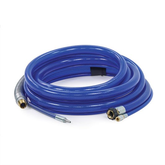 GRACO Blue Translucent Texture Hose Kit, 1-1/4 in x 25 ft (Part No. 17L004)