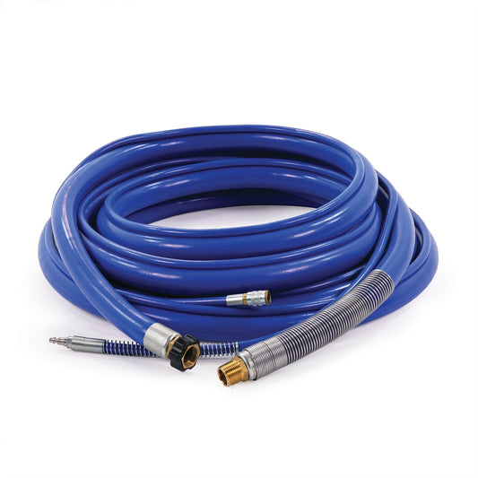 GRACO Blue Solid Heavy-Duty Texture Hose Kit, 1 1/4 in x 35 ft (Part No. 17L007)