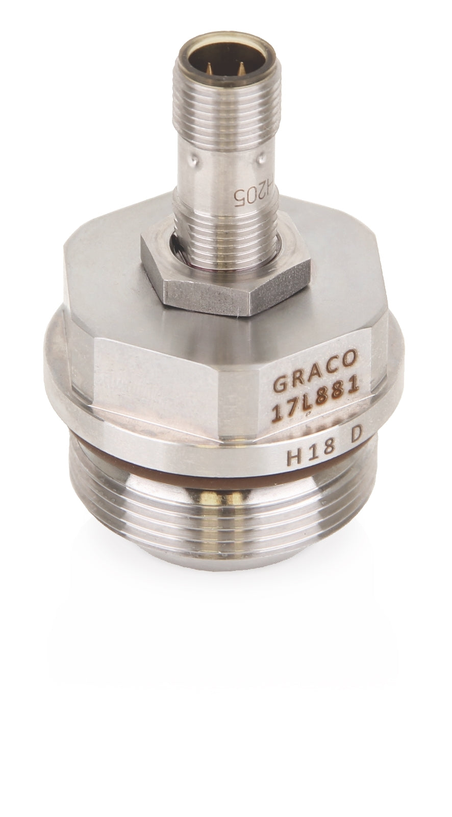 GRACO Proximity Switch, 1 3/8-16, 6000 psi (413.7 bar) (Part No. 17L881)