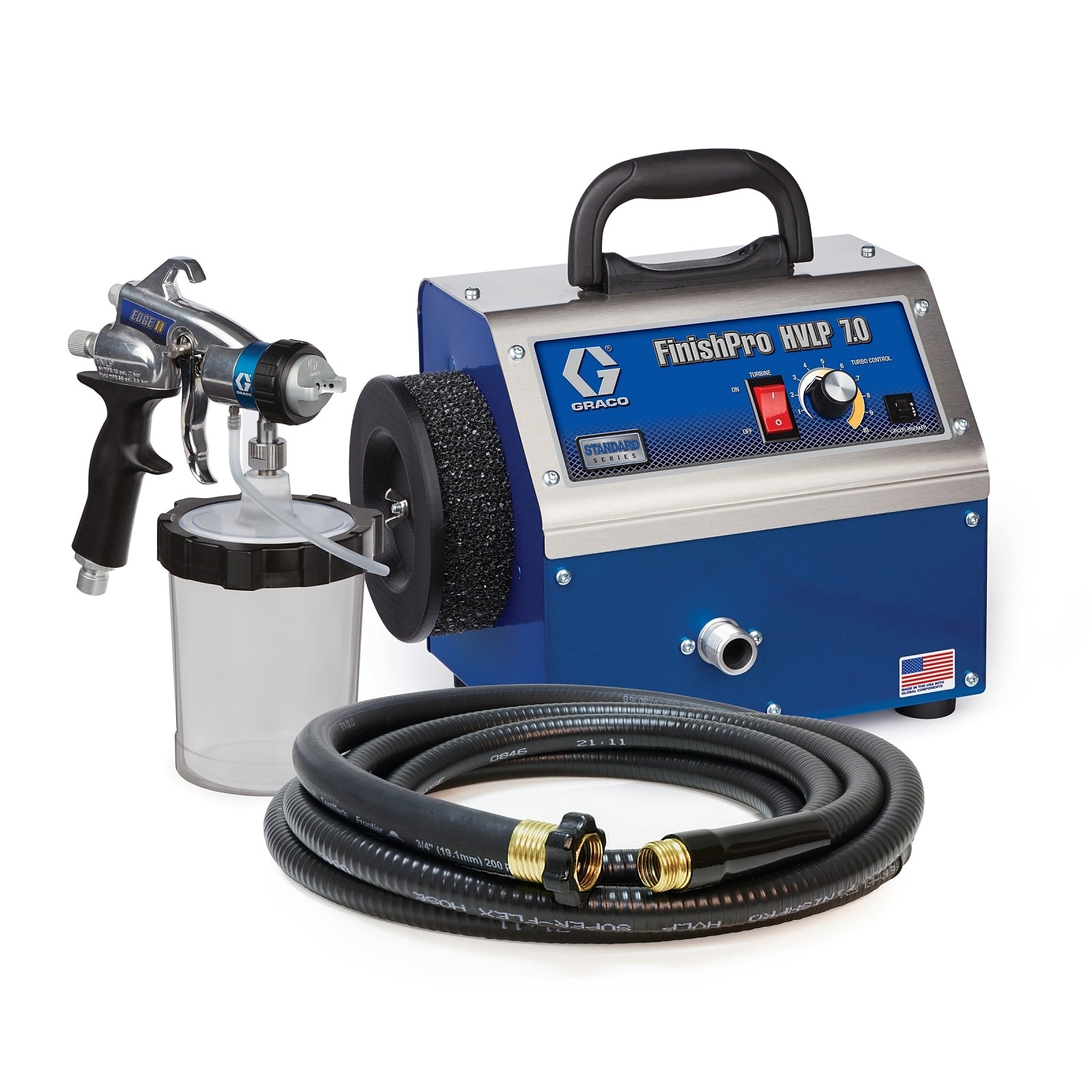 GRACO FinishPro HVLP 9.0 Standard Series Sprayer (Part No. 17N264)