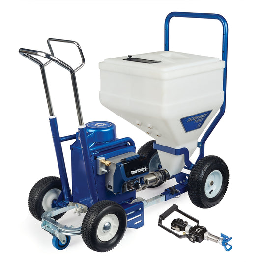 GRACO TexSpray T-MAX 6912 Electric Texture Sprayer, Lance Gun, 50 ft (15 m) Hose (Part No. 17X989)