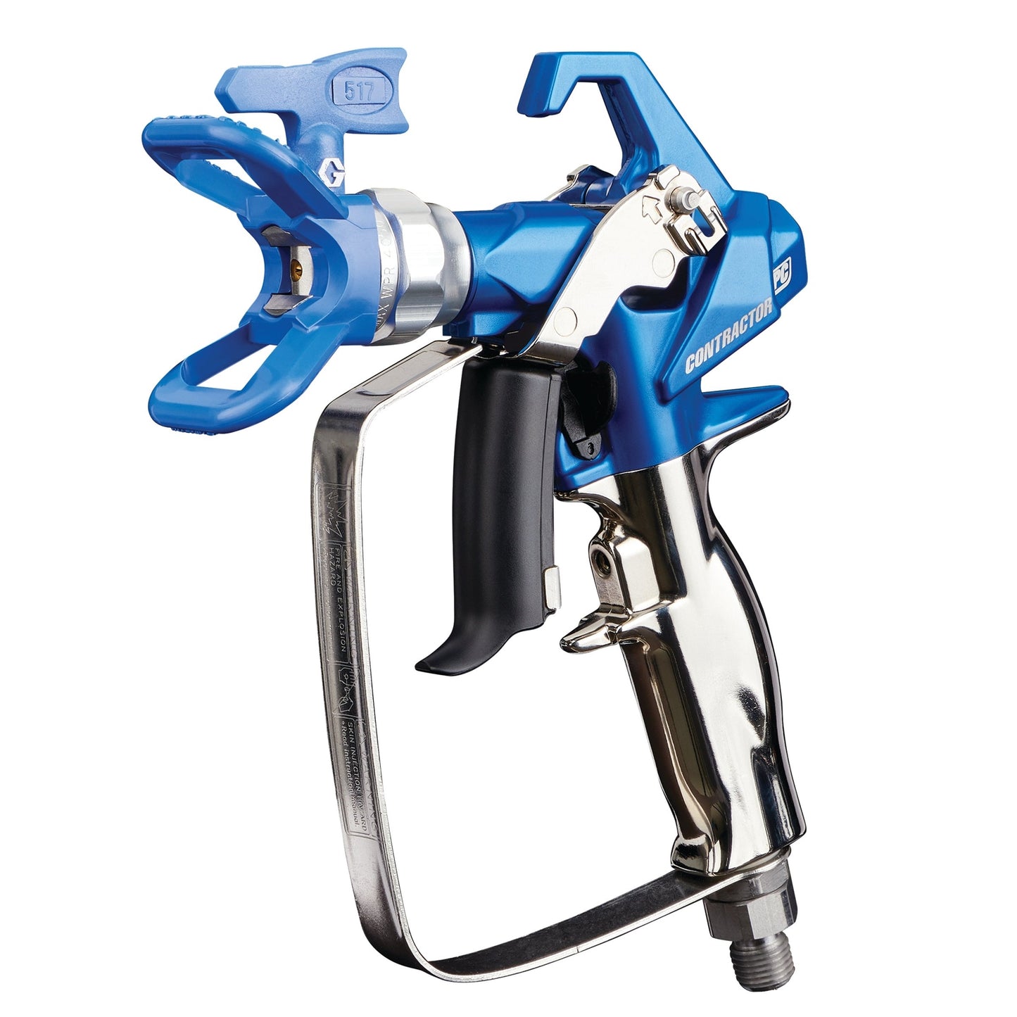 GRACO Contractor PC Airless Spray Gun with RAC X 517 SwitchTip (Part No. 17Y042)