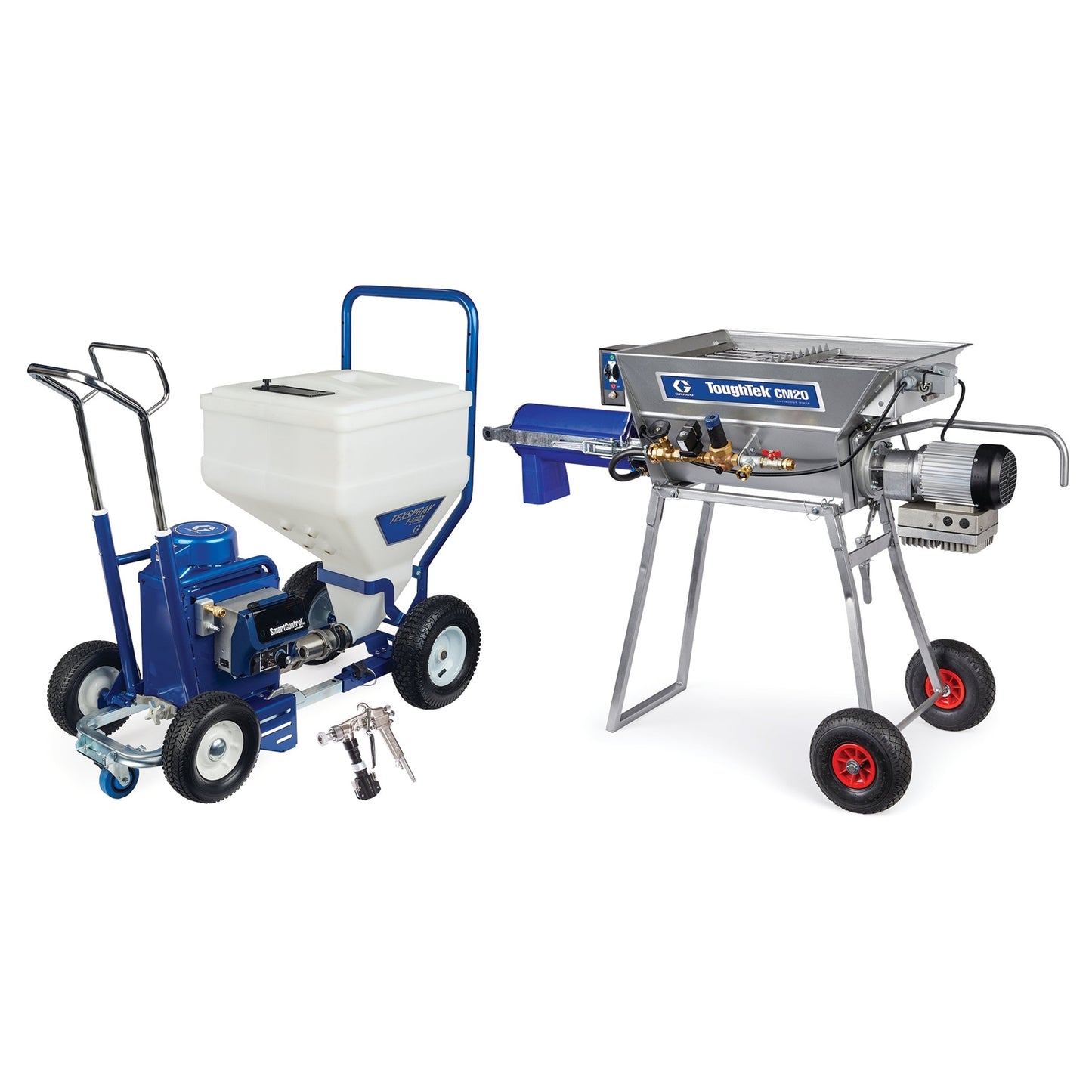 GRACO TexSpray T-MAX 6912 Electric Texture Sprayer, STX Gun, 100 ft Hose, Continuous Feed Mixer (Part No. 17Z703)