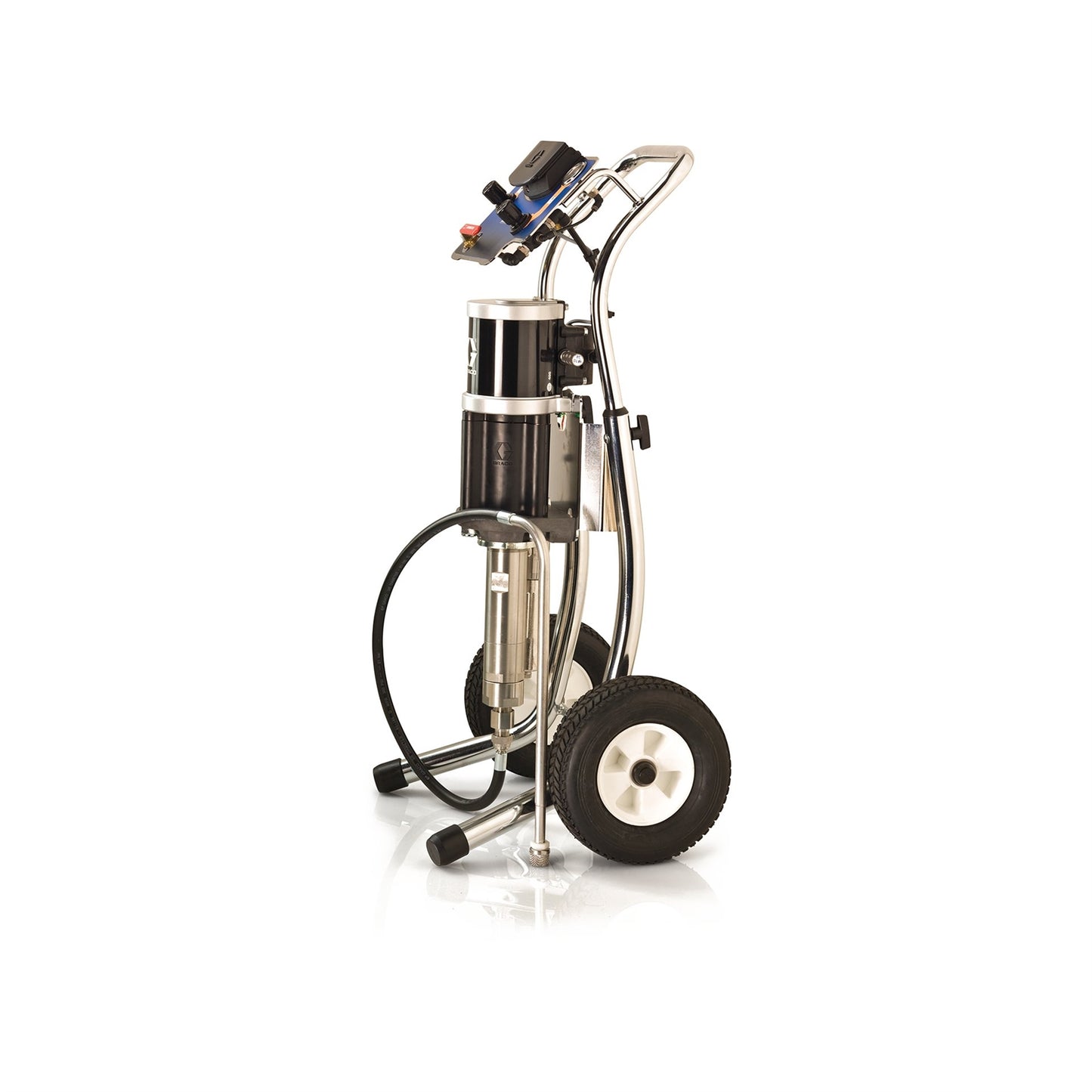 Graco G28C01 28:1 Merkur Pump, 2 gpm (7.5 lpm) fluid flow, Cart Mount, Pump Air Controls, Suction Hose, Fluid Filter Innoflo Solutions