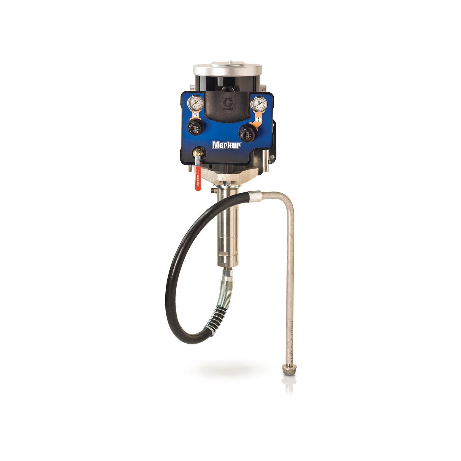 GRACO 45:1 Merkur AA Package, 0.8 gpm (3 lpm) Fluid Flow, Wall Mount, PerformAA 50 RAC Gun (Part No. G45W15)