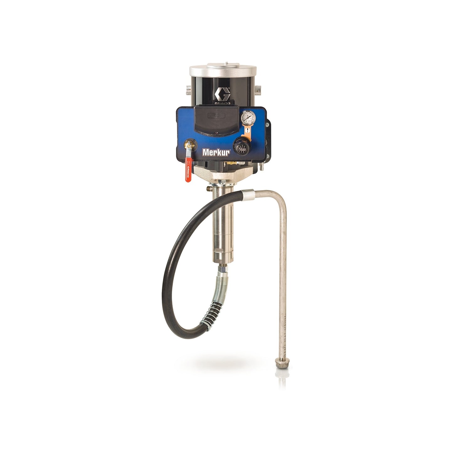 GRACO 10:1 Merkur Pump, 1.2 gpm (4.5 lpm) Fluid Flow, Wall Mount, Pump/Gun Air Controls (Part No. G10W01)