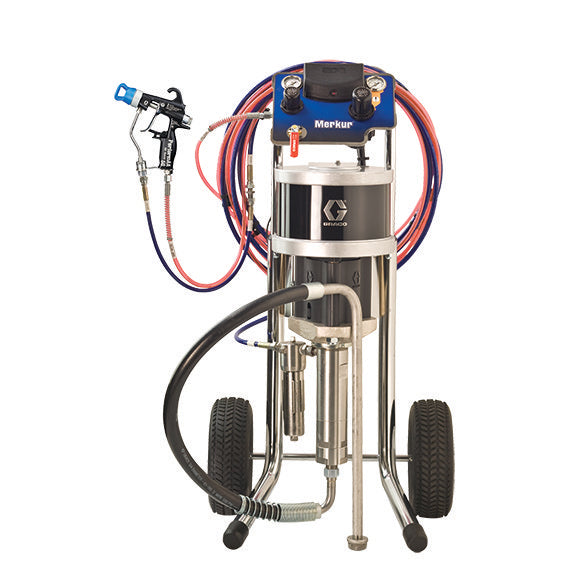 GRACO 23:1 Merkur AA Package, 1.6 gpm (6 lpm) Fluid Flow, Cart Mount (Part No. G23C09)