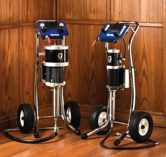 GRACO 15:1 Merkur Pump, 0.8 gpm (3 lpm) fluid flow, Cart Mount, Pump/Gun Air Controls (Part No. G15C21)