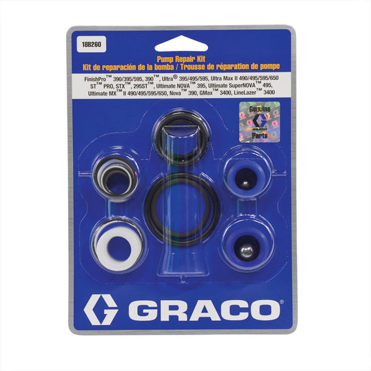GRACO Pump Packing Repair Kit (Part No. 18B260)