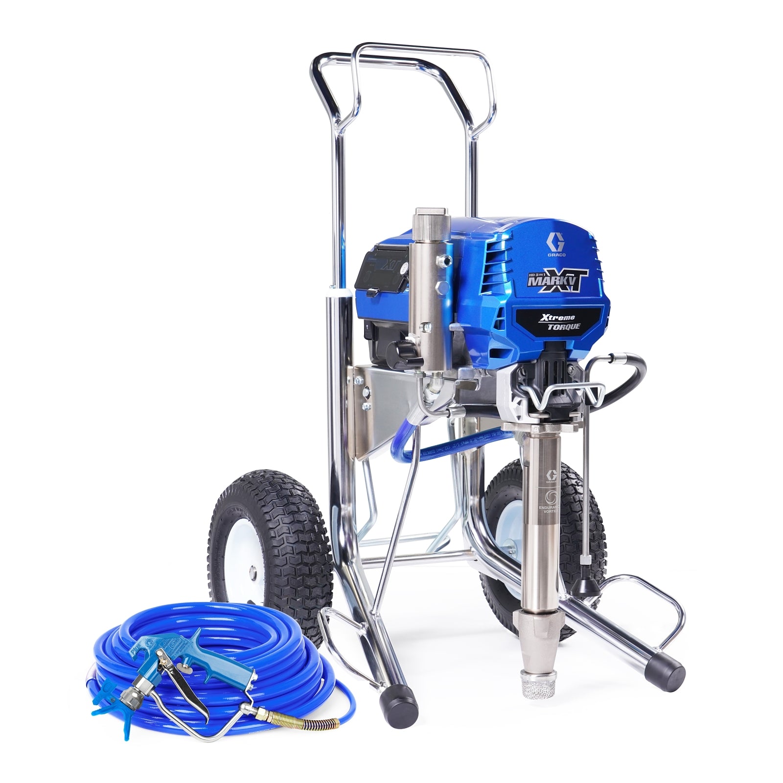 GRACO Mark V XT HD 3-in-1 Standard Series Electric Airless Sprayer, Hi-Boy (Part No. 19F550)