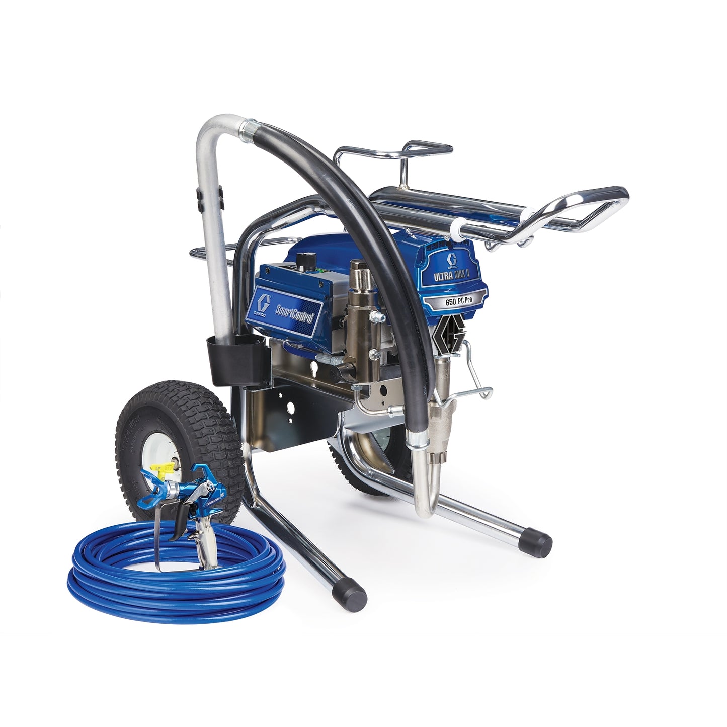 GRACO Ultra Max II 650 PC Pro Electric Airless Sprayer, Lo-Boy (Part No. 19Y129)