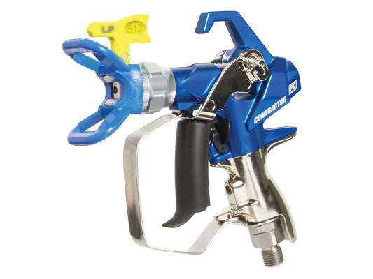 GRACO Contractor PC Compact Airless Spray Gun with RAC X LP 517 SwitchTip (Part No. 19Y350)