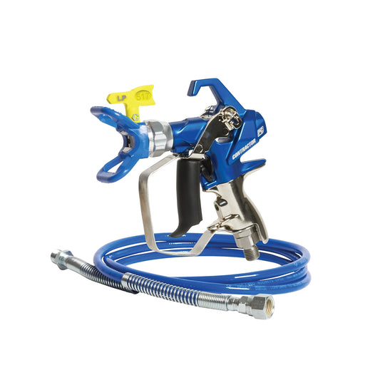 GRACO Contractor PC Compact Gun with 1/8 in x 4.5 ft Whip Hose and RAC X LP 517 SwitchTip (Part No. 19Y445)