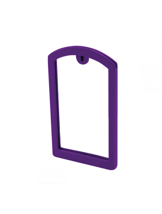 OilSafe® Label Pocket Frame – Label Safe – Purple (SKU: 200007)