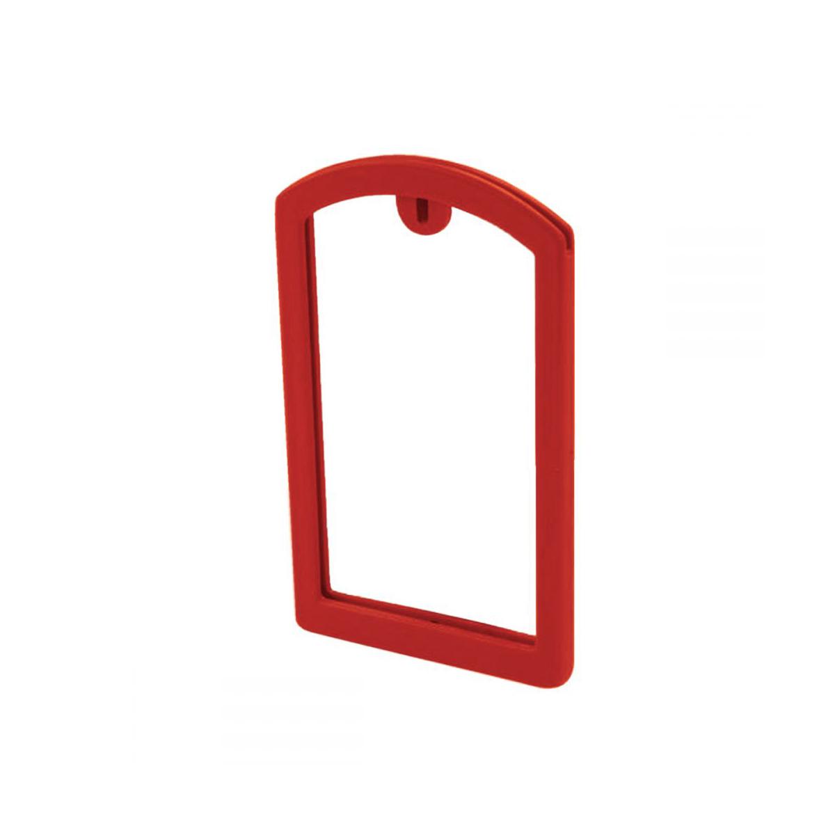 OilSafe® Label Pocket Frame – Label Safe – Red (SKU: 200008)