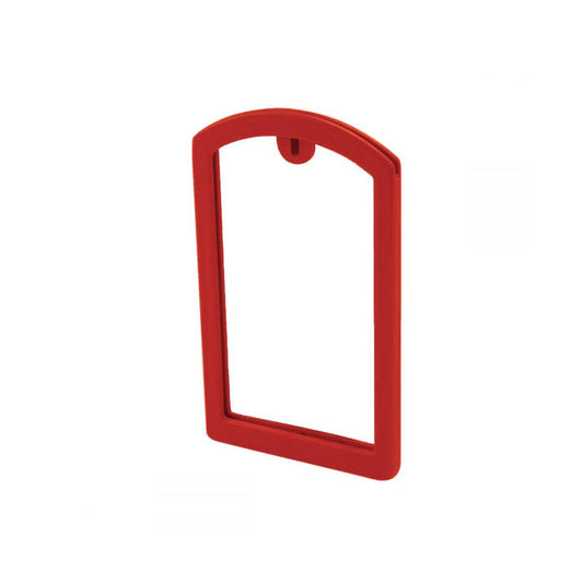 OilSafe® Label Pocket Frame – Label Safe – Red (SKU: 200008)