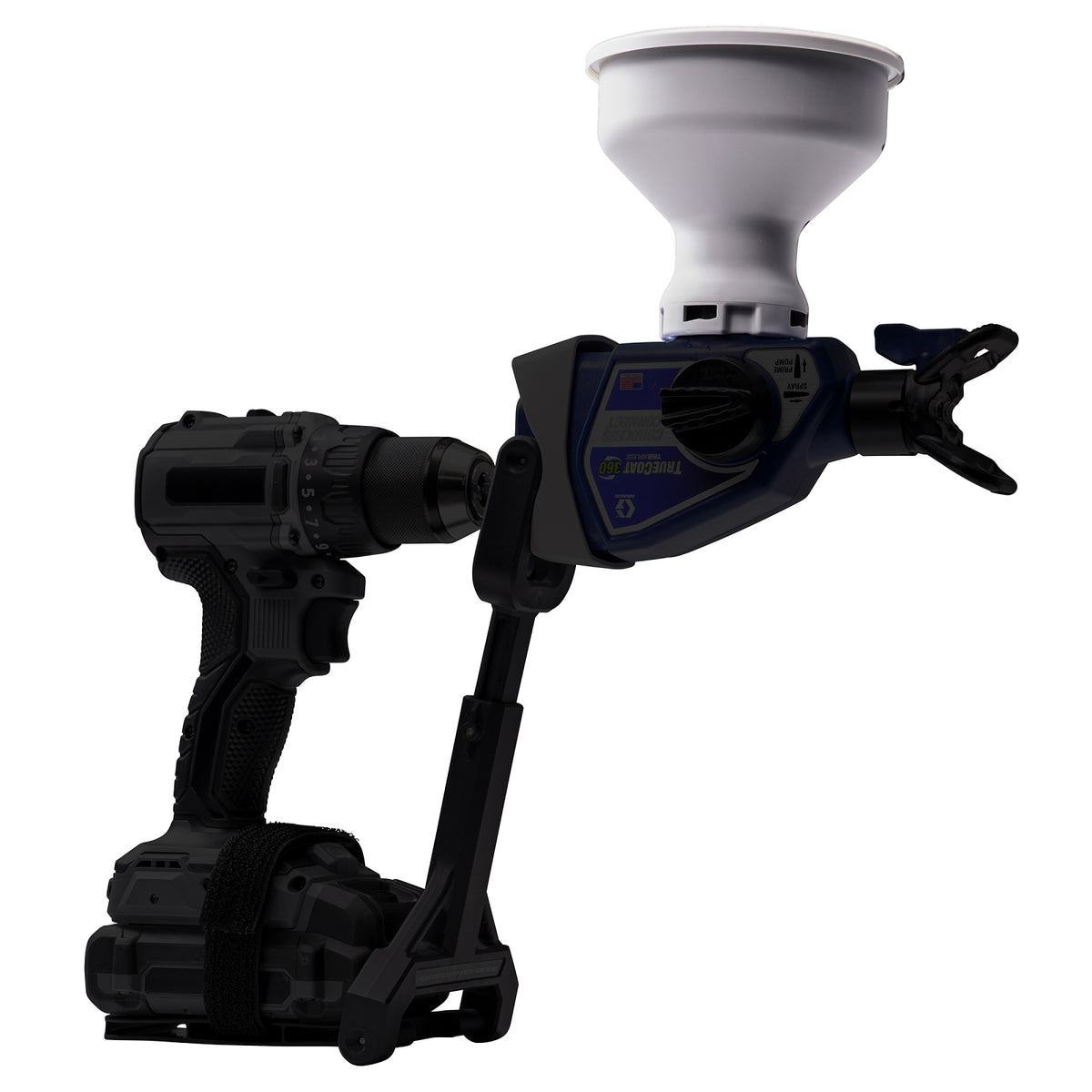 GRACO Cordless Connect Drill Sprayer Detail Cup Kit (14 oz) (Part No. 2004277)
